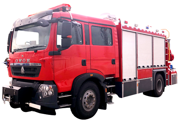Special duty fire truck